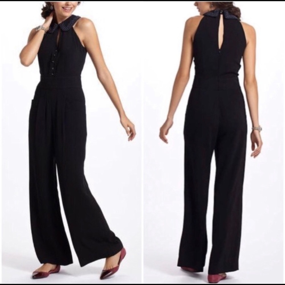 Anthropologie Elevenses Coraline Jumpsuit